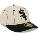 mutsid-lame-beez-reguleeritav-59fifty-retro-crown-linen-chicago-white-sox-mlb-new-era