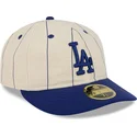 cap-kumer-beige-ajustada-59fifty-retro-crown-linen-los-angeles-dodgers-mlb-new-era