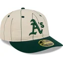 mutsid-kumer-beez-liibuv-59fifty-retro-crown-linen-oakland-athletics-mlb-new-era