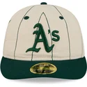 mutsid-kumer-beez-liibuv-59fifty-retro-crown-linen-oakland-athletics-mlb-new-era