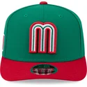 mutsid-kumer-roheline-snapback-9seventy-stretch-snap-mexico-2026-world-baseball-classic-world-baseball-classic-new-era