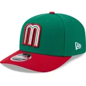 mutsid-kumer-roheline-snapback-9seventy-stretch-snap-mexico-2026-world-baseball-classic-world-baseball-classic-new-era