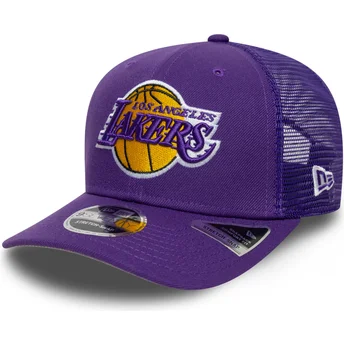 Mütsid kumer violetne snapback 9SEVENTY Stretch Snap Eg Los Angeles Lakers NBA New Era