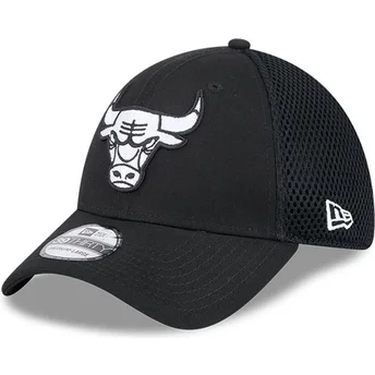 Cap kumer black ajustada 39THIRTY Evergreen Neo Chicago Bulls NBA New Era
