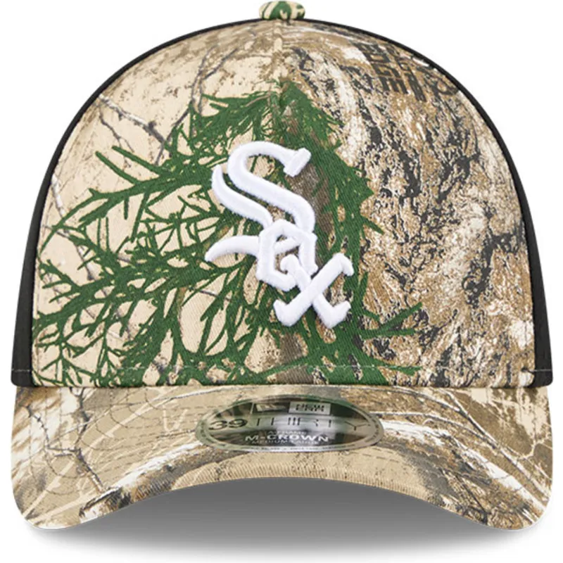 mutsid-kumer-kamuflaaz-liibuv-39thirty-m-crown-a-frame-realtree-chicago-white-sox-mlb-new-era