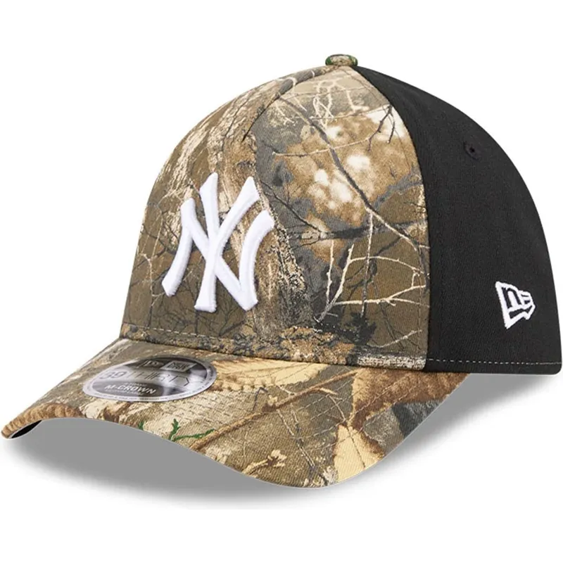mutsid-kumer-kamuflaaz-reguleeritav-39thirty-m-crown-a-frame-realtree-new-york-yankees-mlb-new-era