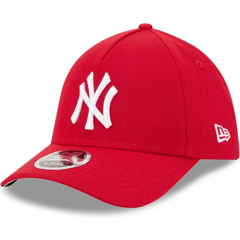 cap-kumer-red-ajustada-39thirty-m-crown-a-frame-new-york-yankees-mlb-new-era