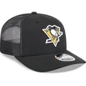 new-era-9seventy-stretch-snap-evergreen-pittsburgh-penguins-nhl-black-trucker-hat