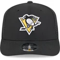 cap-kumer-black-snapback-9seventy-stretch-snap-evergreen-pittsburgh-penguins-nhl-new-era