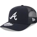 mutsid-kumer-meresinine-snapback-9seventy-stretch-snap-evergreen-atlanta-braves-mlb-new-era