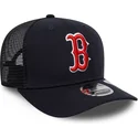 new-era-9seventy-stretch-snap-evergreen-boston-red-sox-mlb-navy-blue-trucker-hat