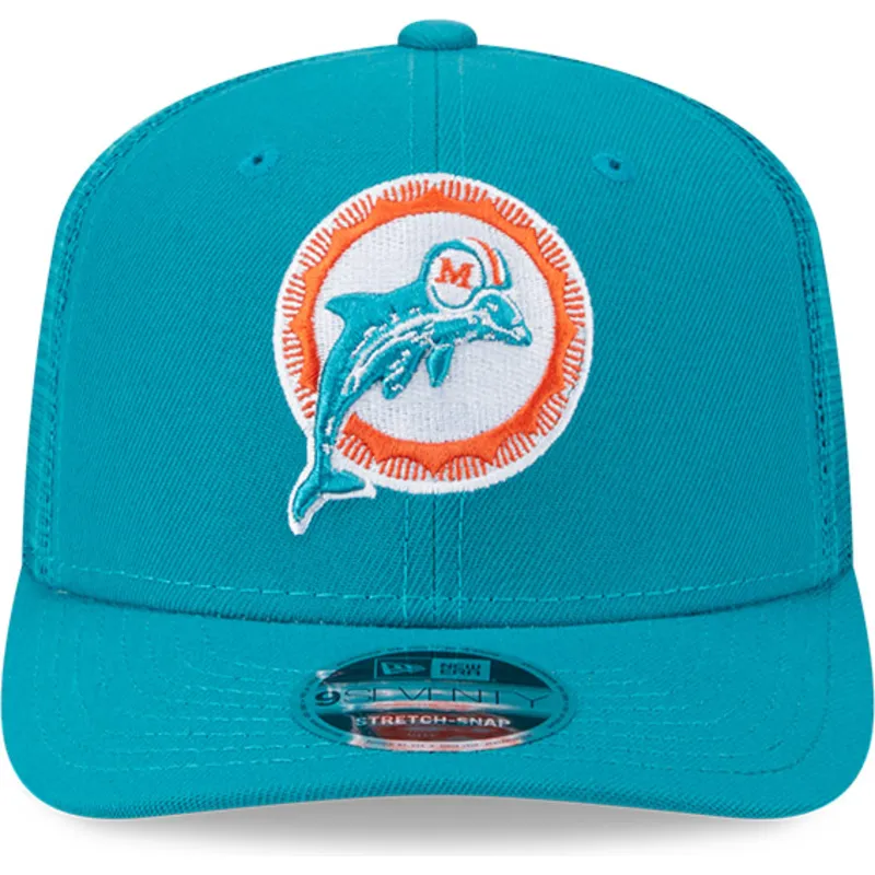 mutsid-kumer-sinine-snapback-9seventy-stretch-snap-evergreen-helmet-miami-dolphins-nfl-new-era