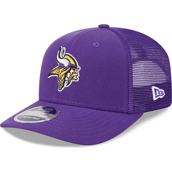 Cap kumer violet snapback 9SEVENTY Stretch Snap Evergreen Minnesota Vikings NFL New Era