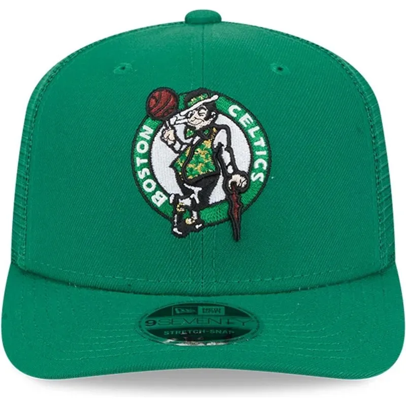 mutsid-kumer-roheline-snapback-9seventy-stretch-snap-evergreen-boston-celtics-nba-new-era