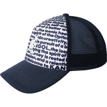 Cap kumer navy blue snapback Kangol