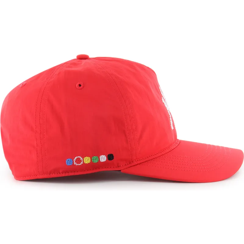 mutsid-kumer-punane-snapback-hitch-lc-eight-bit-hero-new-york-yankees-mlb-47-brand