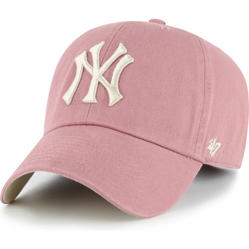 mutsid-kumer-roosa-reguleeritav-clean-up-ballpark-new-york-yankees-mlb-47-brand
