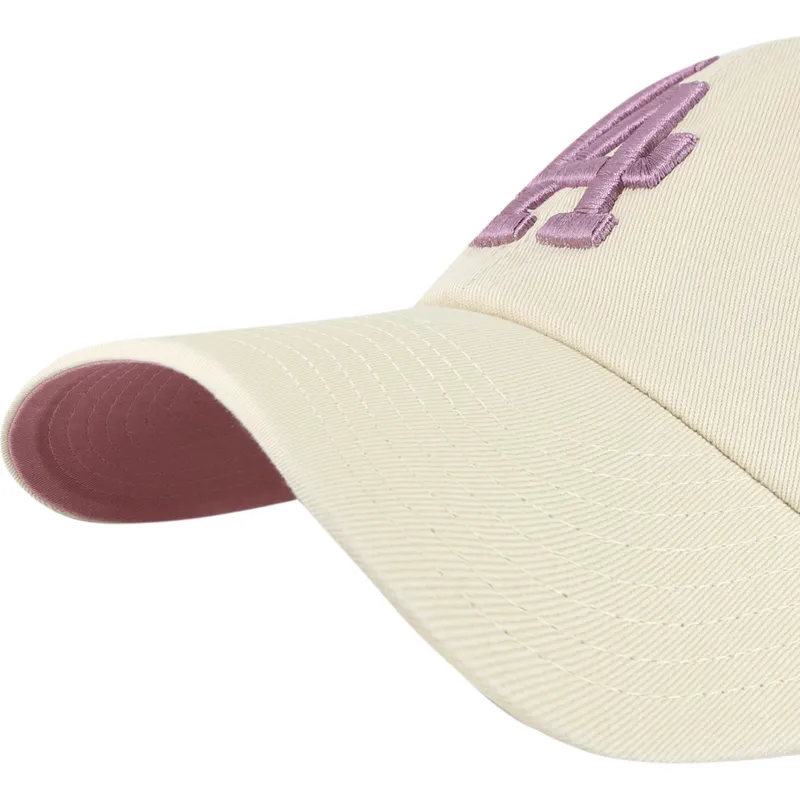 cap-kumer-beige-adjustable-strap-clean-up-ballpark-los-angeles-dodgers-mlb-47-brand cap-kumer-beige-adjustable-strap-clean-up-ballpark-los-angeles-dodgers-mlb-47-brand