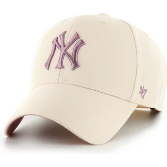 Mütsid kumer beež snapback MVP Ballpark New York Yankees MLB 47 Brand