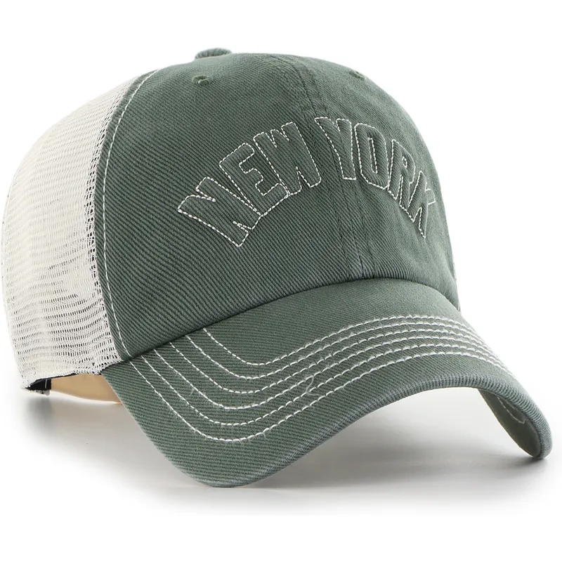 mutsid-kumer-roheline-snapback-clean-up-trailer-script-mesh-new-york-yankees-mlb-47-brand mutsid-kumer-roheline-snapback-clean-up-trailer-script-mesh-new-york-yankees-mlb-47-brand