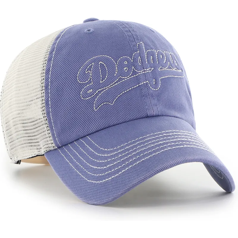 cap-kumer-blue-snapback-clean-up-trailer-script-mesh-los-angeles-dodgers-mlb-47-brand