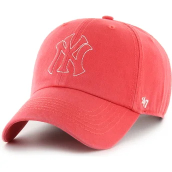 Cap kumer red adjustable strap Clean Up Trailer New York Yankees MLB 47 Brand