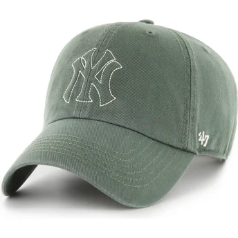 Mütsid kumer roheline reguleeritav Clean Up Trailer New York Yankees MLB 47 Brand