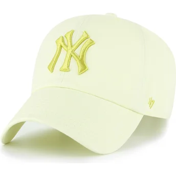 Mütsid kumer kollane reguleeritav rihm Clean Up No Loop Label New York Yankees MLB 47 Brand