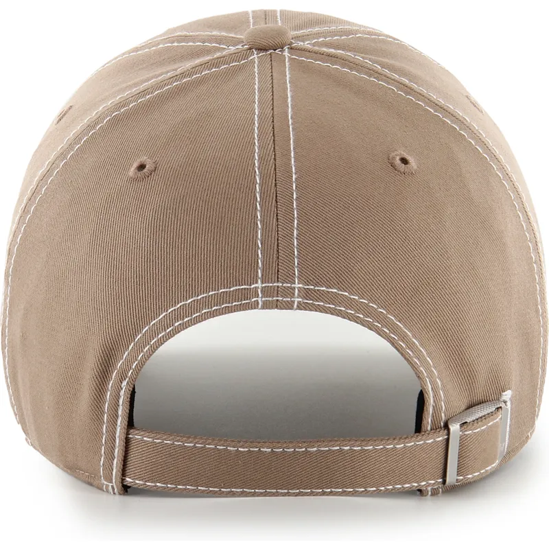 mutsid-kumer-pruun-reguleeritav-clean-up-contrast-stitch-new-york-yankees-mlb-47-brand