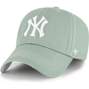 Mütsid kumer roheline reguleeritav Clean Up Contrast Stitch New York Yankees MLB 47 Brand