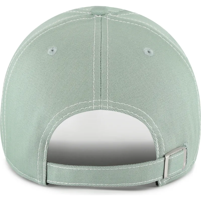 cap-kumer-green-adjustable-strap-clean-up-contrast-stitch-new-york-yankees-mlb-47-brand