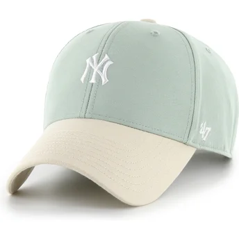 Mütsid kumer roheline reguleeritav rihm MVP Base Runner Two Tone Legend New York Yankees MLB 47 Brand