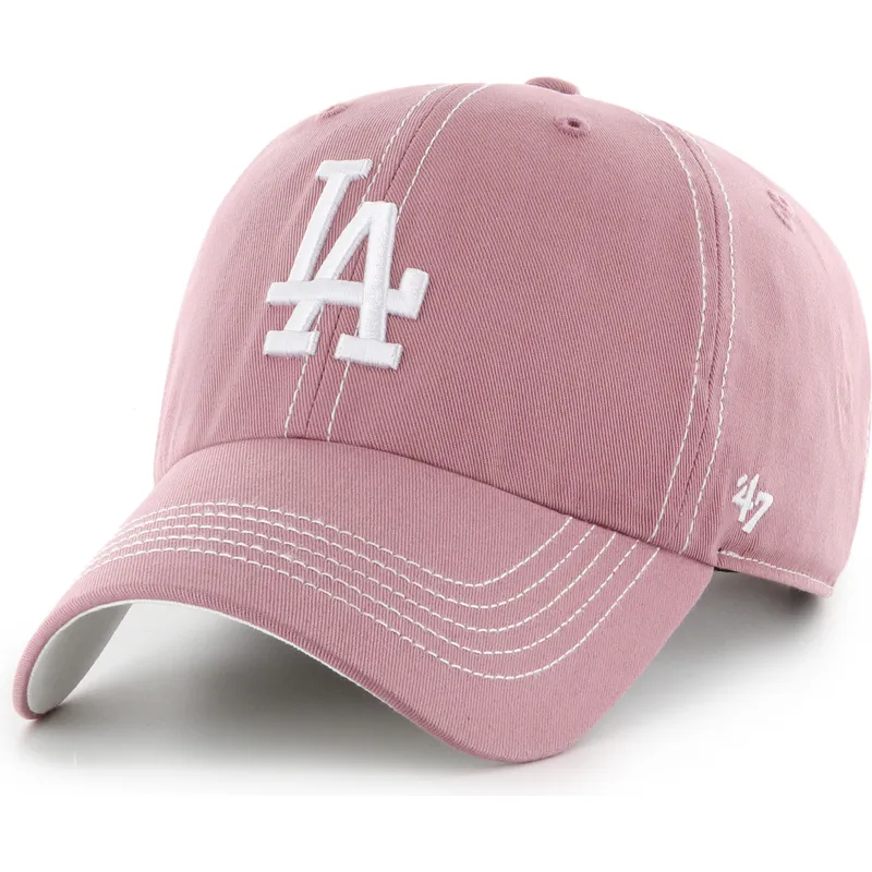 mutsid-kumer-roosa-reguleeritav-clean-up-contrast-stitch-los-angeles-dodgers-mlb-47-brand mutsid-kumer-roosa-reguleeritav-clean-up-contrast-stitch-los-angeles-dodgers-mlb-47-brand