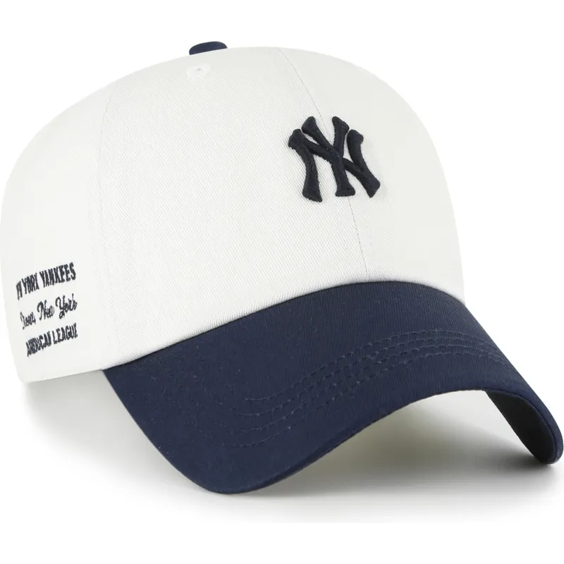 mutsid-kumer-beez-reguleeritav-clean-up-contemporary-two-tone-new-york-yankees-mlb-47-brand