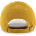 47-brand-curved-brim-clean-up-flat-gold-new-york-yankees-mlb-yellow-adjustable-cap