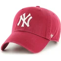 mutsid-kumer-punane-reguleeritav-rihm-clean-up-new-york-yankees-mlb-47-brand