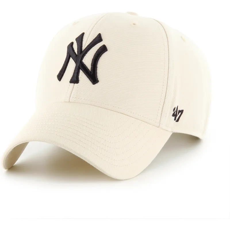 cap-kumer-beige-adjustable-strap-mvp-legend-new-york-yankees-mlb-47-brand