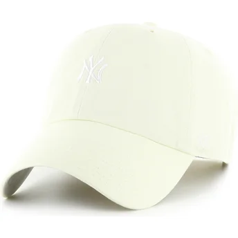 Cap kumer yellow adjustable strap claro Clean Up Base Runner New York Yankees MLB 47 Brand