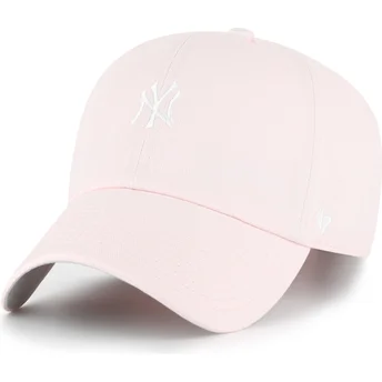 Mütsid kumer roosa reguleeritav rihm claro Clean Up Base Runner New York Yankees MLB 47 Brand