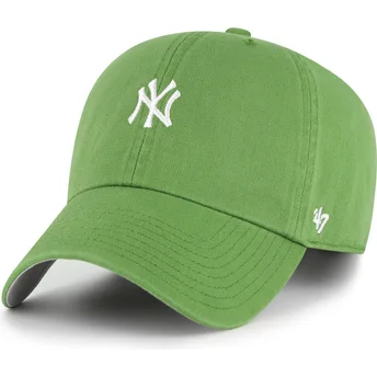 Cap kumer green adjustable strap Clean Up Base Runner Fatigue Green New York Yankees MLB 47 Brand