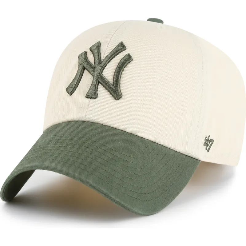 mutsid-kumer-beez-reguleeritav-clean-up-two-tone-no-loop-label-new-york-yankees-mlb-47-brand