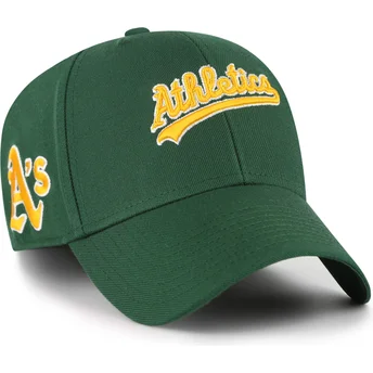 Cap kumer green adjustable strap MVP Ballpark Script Shot Oakland Athletics MLB 47 Brand