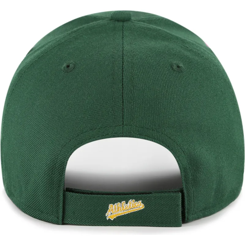 mutsid-kumer-roheline-reguleeritav-rihm-mvp-ballpark-script-shot-oakland-athletics-mlb-47-brand