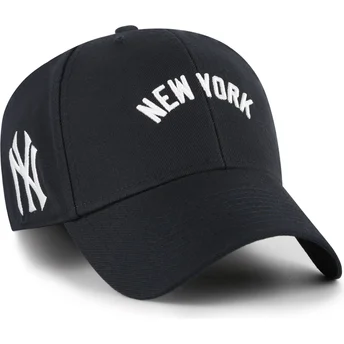 Cap kumer navy blue adjustable strap MVP Ballpark Script Shot New York Yankees MLB 47 Brand