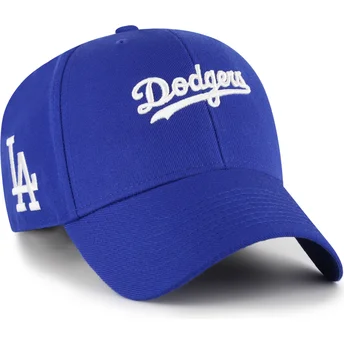 Mütsid kumer sinine reguleeritav MVP Ballpark Script Shot Los Angeles Dodgers MLB 47 Brand