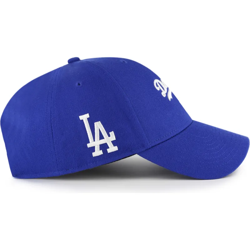 mutsid-kumer-sinine-reguleeritav-mvp-ballpark-script-shot-los-angeles-dodgers-mlb-47-brand