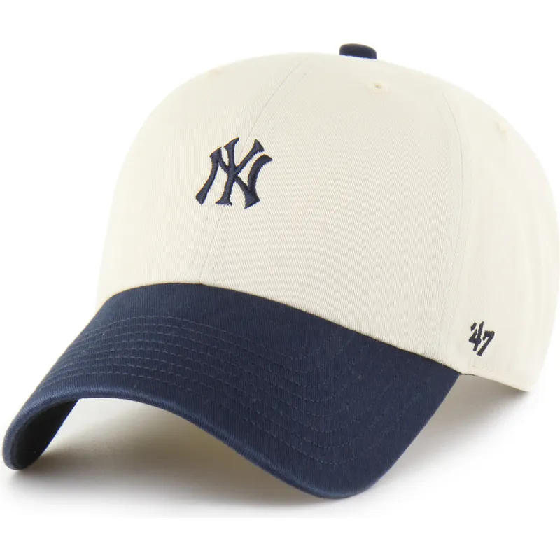 mutsid-kumer-beez-reguleeritav-clean-up-base-runner-sure-shot-two-tone-new-york-yankees-mlb-47-brand