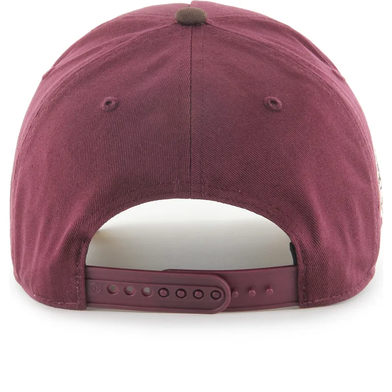 mutsid-kumer-punane-snapback-mvp-dt-sure-shot-two-tone-cotton-los-angeles-dodgers-mlb-47-brand