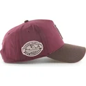 cap-kumer-red-snapback-granate-mvp-dt-sure-shot-two-tone-cotton-los-angeles-dodgers-mlb-47-brand