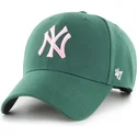 mutsid-kumer-roheline-snapback-rosa-mvp-new-york-yankees-mlb-47-brand